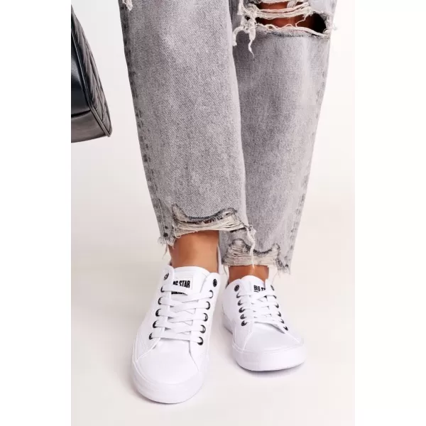 Дамски кецове BIG STAR SHOES W274835 БЯЛО 
