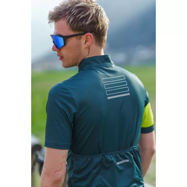  Мъжка екипировка за колоездене NORDBLANC CAMEL NBSMF8079 ЗЕЛЕНО 