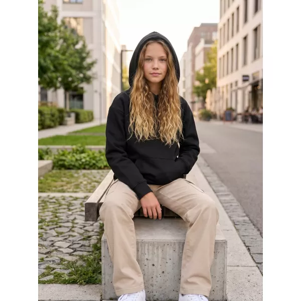  Детски суичър MALFINI CHILL 423 ЧЕРЕН 