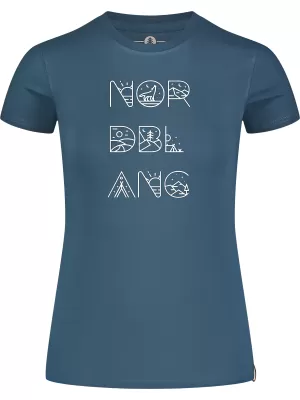 Дамска тениска NORDBLANC RESCUE NBSLT8178 СИНЬО