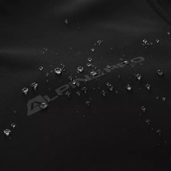  Мъжко яке за открито ALPINE PRO MOREN ЧЕРЕН 