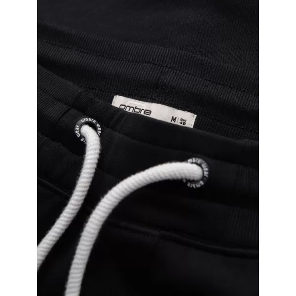  Мъжки спортен панталон OMBRE OM-PABS-0305 ЧЕРЕН 