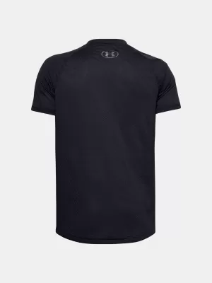 Момчешка тениска UNDER ARMOUR TECH COLORBLOCK SS 1357548-001 ЧЕРЕН