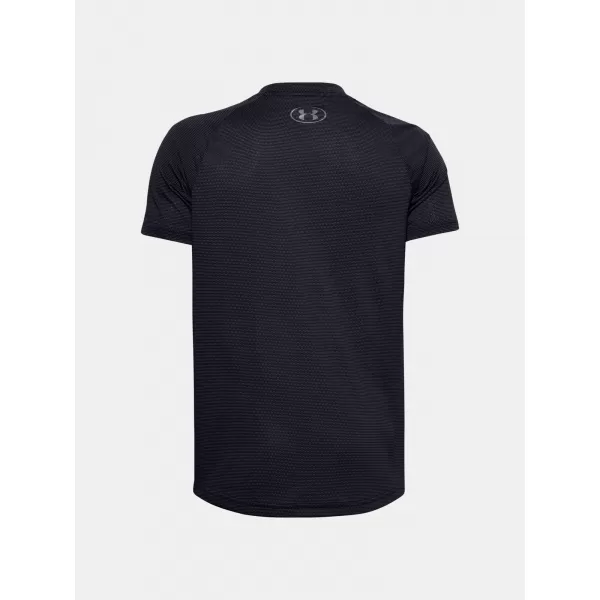  Момчешка тениска UNDER ARMOUR TECH COLORBLOCK SS 1357548-001 ЧЕРЕН 