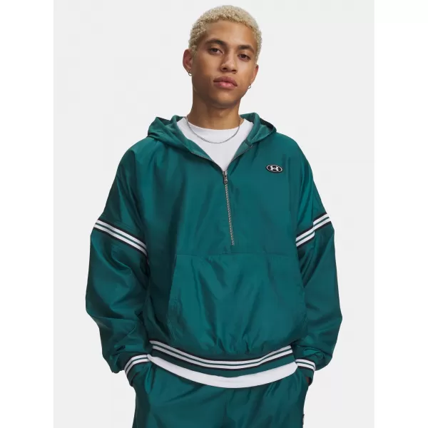  Мъжко яке UNDER ARMOUR UA ICON SW WOVEN JKT 6010974-338 ЗЕЛЕНО 