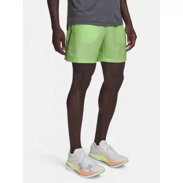 Мъжки шорти UNDER ARMOUR LAUNCH 7'' SHORTS 1382620-712 ЗЕЛЕНО 