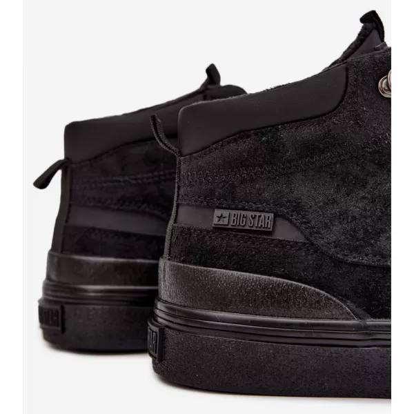  Мъжки кецове BIG STAR SHOES UU174305 ЧЕРЕН 
