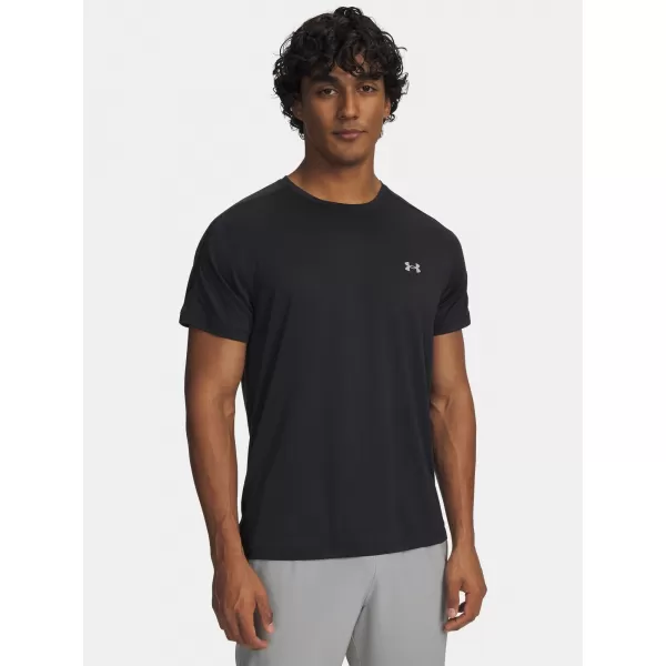  Мъжка тениска UNDER ARMOUR UA VELOCITI REFLCT SS 6009518-001 ЧЕРЕН 