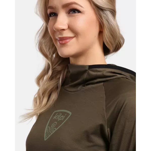  Дамска функционална тениска KILPI AILEEN-W 1L0309KI КАКИ 