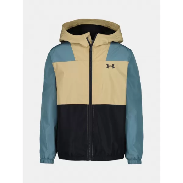  Яке за момче UNDER ARMOUR UA MANATAUG WINDBREAKER UJFIM02F-479 КЕХЛИБАР 