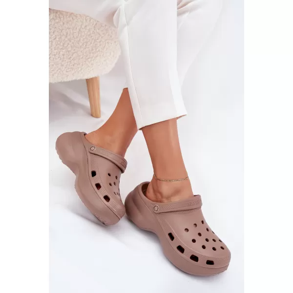  Дамски чехли BIG STAR SHOES RR274A121 БЕЖОВО 