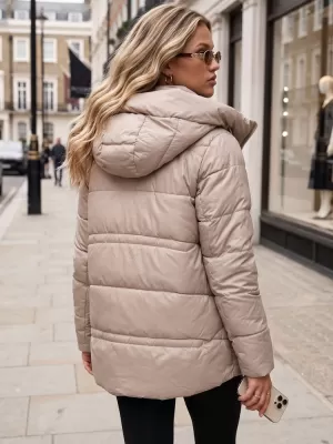 Дамско яке DSTREET TY5951 БЕЖОВО