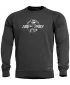 Мъжки суичър PENTAGON HAWK SWEATER LONE WOLF K09019-LO ЧЕРЕН