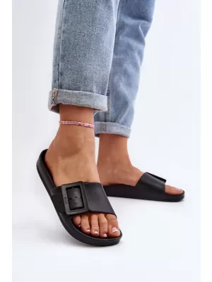 Дамски чехли BIG STAR SHOES FF274A389 ЧЕРЕН