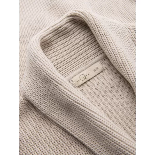  Мъжка жилетка OMBRE OM-SWCD-0200 БЕЖОВО 