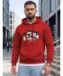 Мъжки суичър DSTREET NX5146BX-18-09 ЧЕРВЕНО