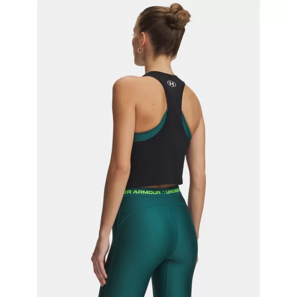  Дамски потник UNDER ARMOUR TECH SPORT MESH CROP TANK 6011229-001 ЧЕРЕН 