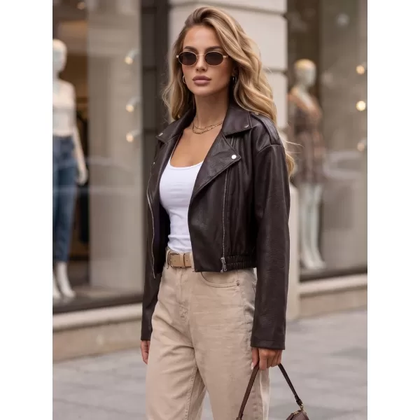  Дамско яке DSTREET TY5954 КАФЯВО 