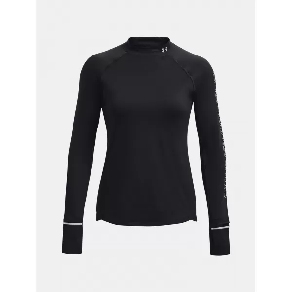  Дамска тениска UNDER ARMOUR UA OUTRUN THE COLD LS 1373208-001 ЧЕРЕН 