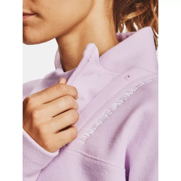  Дамски суичър UNDER ARMOUR RECOVER FLEECE WRAP NECK 1356347-570 ЛИЛАВО 