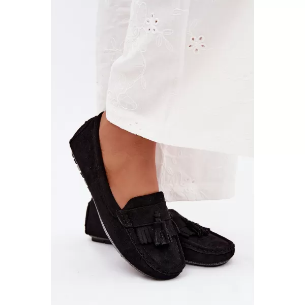  Дамски мокасини BOTO W2551 NERO 