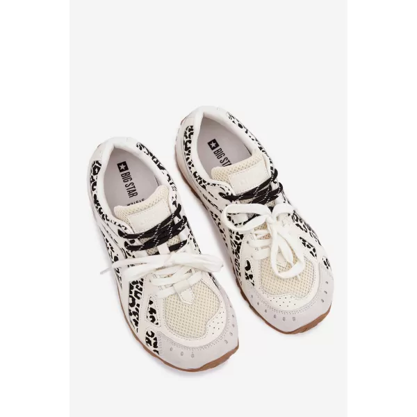  Дамски кецове BIG STAR SHOES TT274548 БЯЛО 