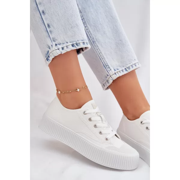  Дамски кецове BIG STAR SHOES TT274269 БЯЛО 