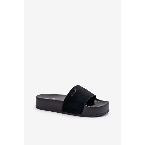  Дамски чехли BIG STAR SHOES NN274A670 ЧЕРЕН 