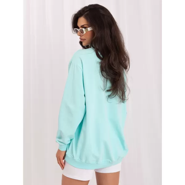  Дамски суичър BASIC FEEL GOOD RV-BL-5185.87P МЕНТА 