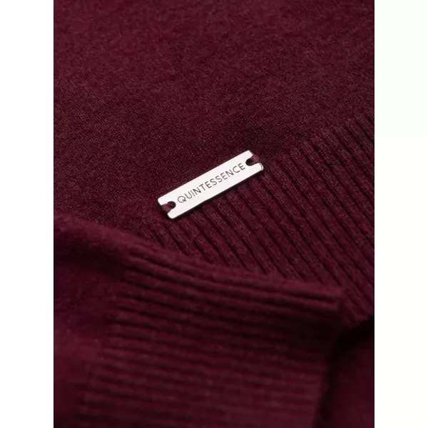  Мъжка тениска с яка OMBRE OM-POLS-0151 БОРДО 