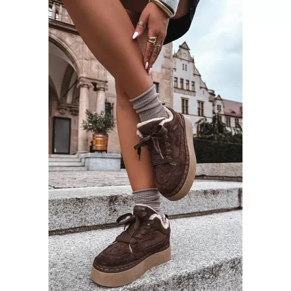  Дамски обувки BIG STAR SHOES UU274188 КАФЯВИ/БЕЖОВИ СЕНКИ 
