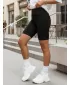 Дамски шорти DSTREET SY0563 ЧЕРЕН