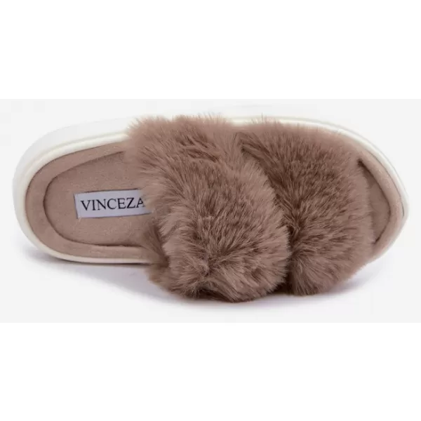  Дамски чехли VINCEZA 105105 БЕЖОВО 