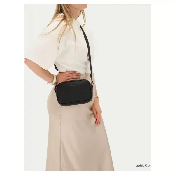  Чанта през рамо CHARM LONDON Mulberry street W01597 Black ЧЕРЕН 