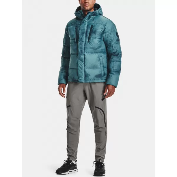  Мъжко яке UNDER ARMOUR UA STORM CGI DOWN PRINTED STORM JKT 1365809-413 СИНЬО 