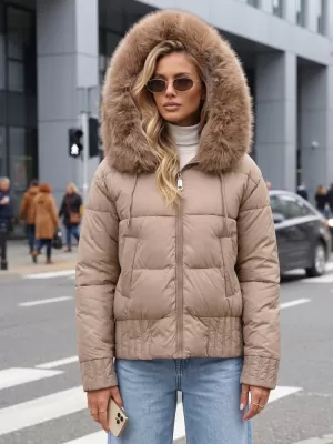 Дамско яке DSTREET TY5830 КАКИ