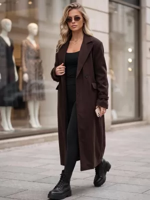Дамско палто DSTREET 1 NY0838 КАФЯВО