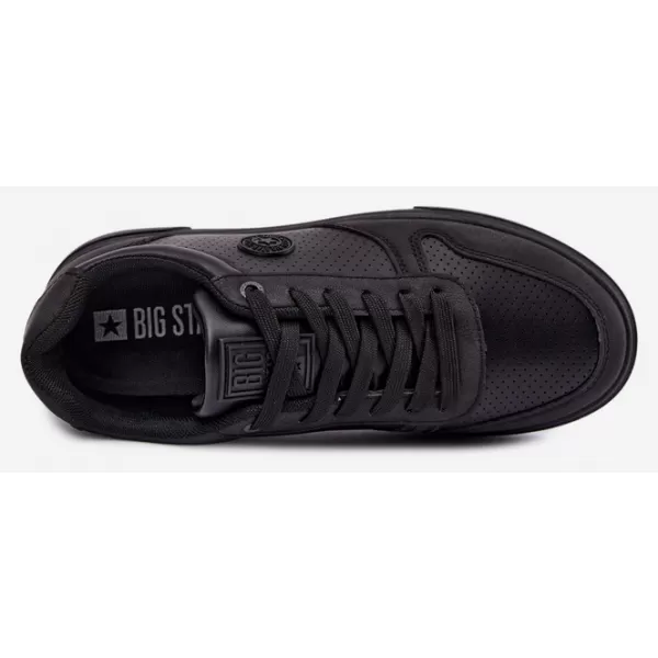  Мъжки кецове BIG STAR SHOES UU174327 ЧЕРЕН 