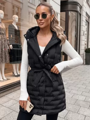 Дамски елек DSTREET TY5903 ЧЕРЕН