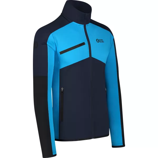  Мъжки суичър powerfleece NORDBLANC CUSP NBSFM8334 СИНЬО 