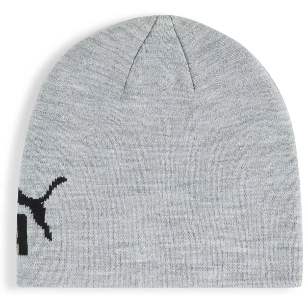  капачка PUMA ESS MID CROWN CUFFLESS BEANIE 026411-02 LIGHT GRAY HEATHER/ СВЕТЛО СИВО ХЕДЪР/ПУМА ЧЕРНО 
