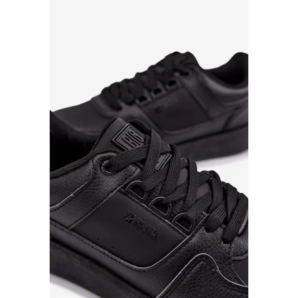  Мъжки кецове BIG STAR SHOES UU174164 ЧЕРЕН 