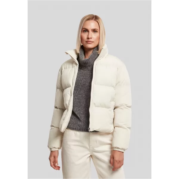 Дамско ватирано яке URBAN CLASSICS TB8713-02903 БЯЛ ПЯСЪК 
