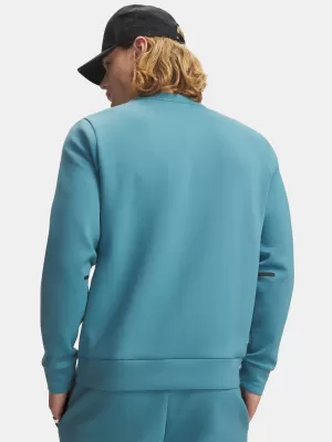 Мъжки суичър UNDER ARMOUR UNSTOPPABLE FLC CREW 1381688-466 СИНЬО