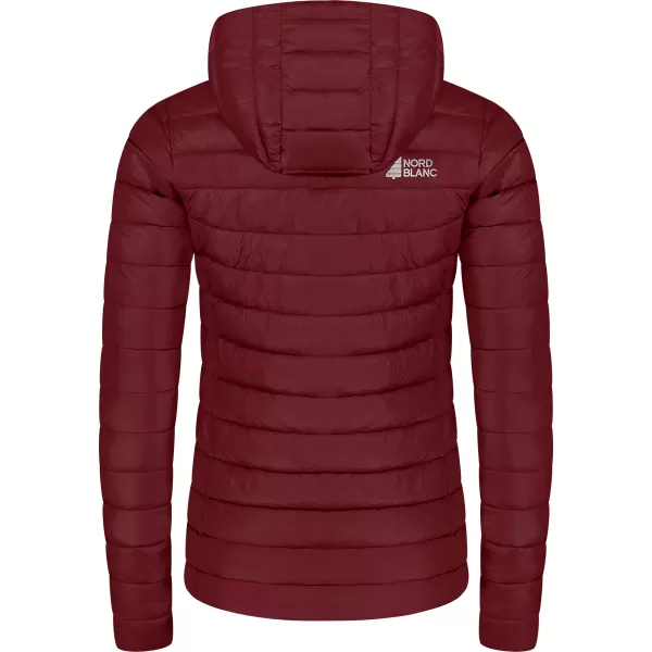 Дамско ватирано яке NORDBLANC NIMBUS WJL8395 БОРДО 