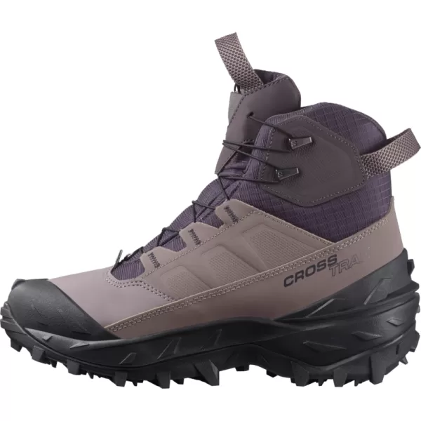  Дамски обувки SALOMON CROSSTRAK POWDER WATERPROOF L47569900 ДЕВЕТ ЖЕЛЯЗО/АКУЛА/ФАНТОМ 