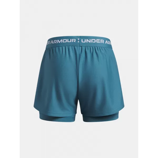  Шорти за момичета UNDER ARMOUR TECH PLAY UP 2N1 SHORT 6004985-466 СИНЬО 
