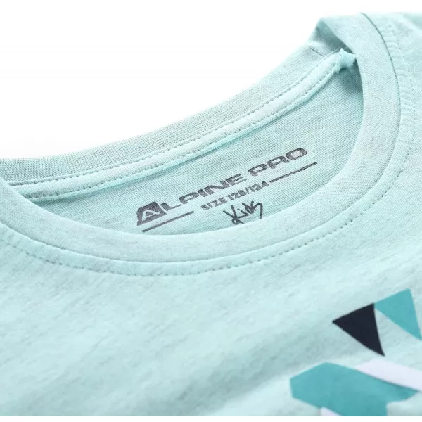  Детска тениска на петна ALPINE PRO REJO 3 СВЕТЛОСИН ВАРИАНТ ЗА КОМПЮТЪР 