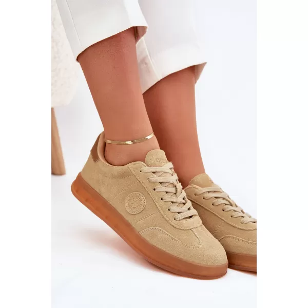  Дамски кецове BIG STAR SHOES RR274849 БЕЖОВО 