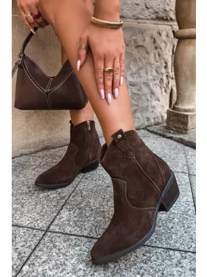 Дамски боти до глезена BIG STAR SHOES SS274463 ФУКСИЯ